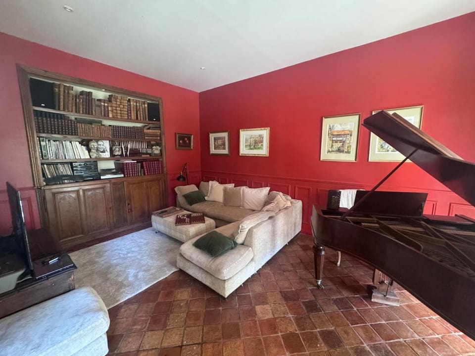 Le Manoir de US grand jardin dans le Vexin House in Île-de-France