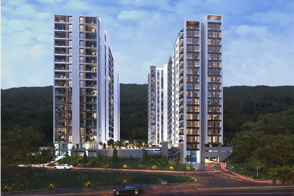 Property building, Day, Natural landscape, City view, Location, Parking