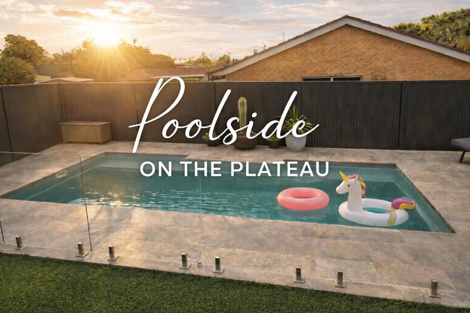 Poolside on the Plateau House in Alstonville