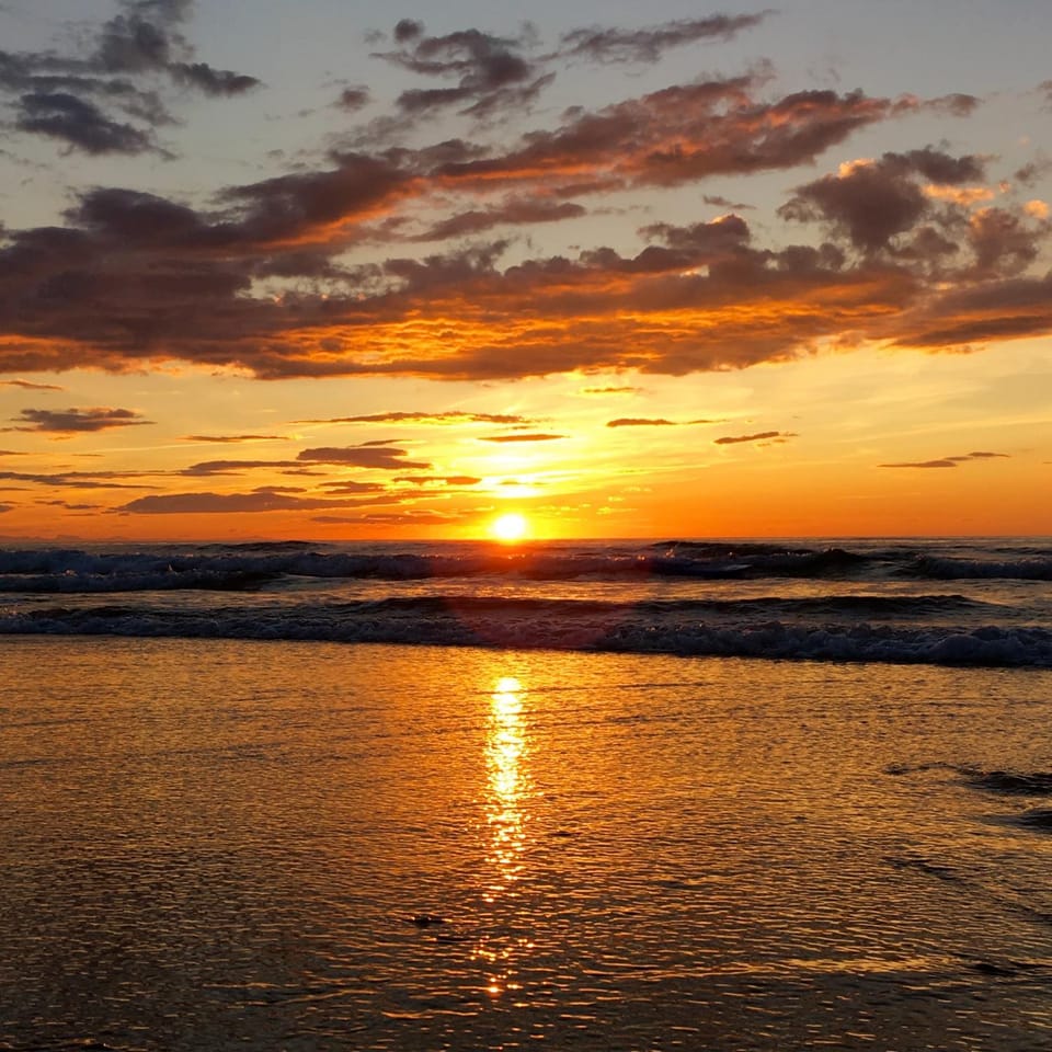 Sea view, Sunset