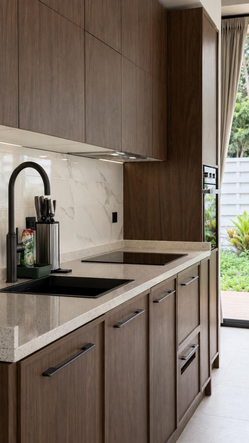 Coffee/tea facilities, Kitchen or kitchenette, minibar, stove, kitchen