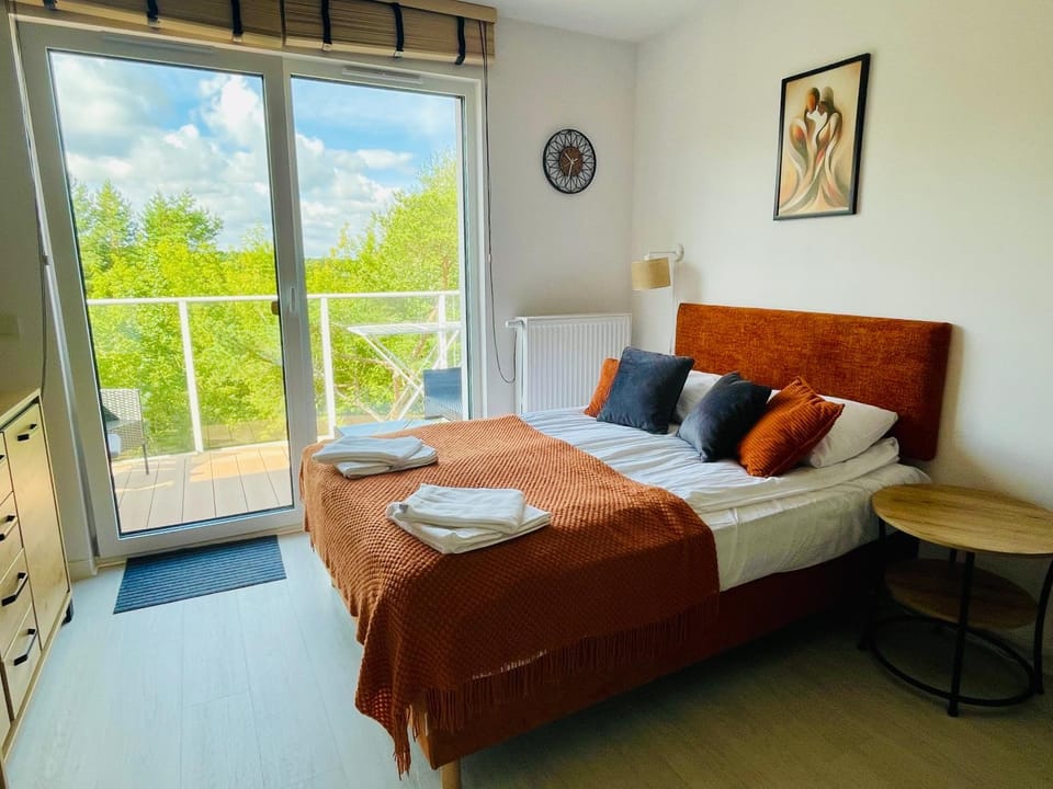 Bed, View (from property/room), Balcony/Terrace, Photo of the whole room, Bedroom, towels