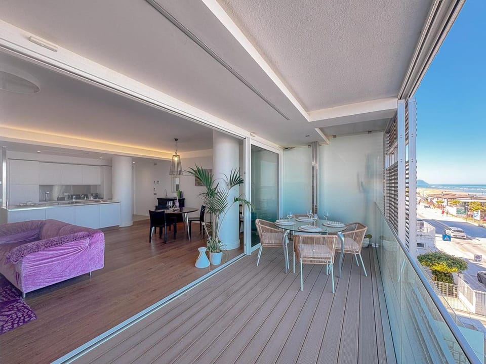 Beachfront, Furnished Terrace & Comfort by Host Hero Apartment in Civitanova Marche