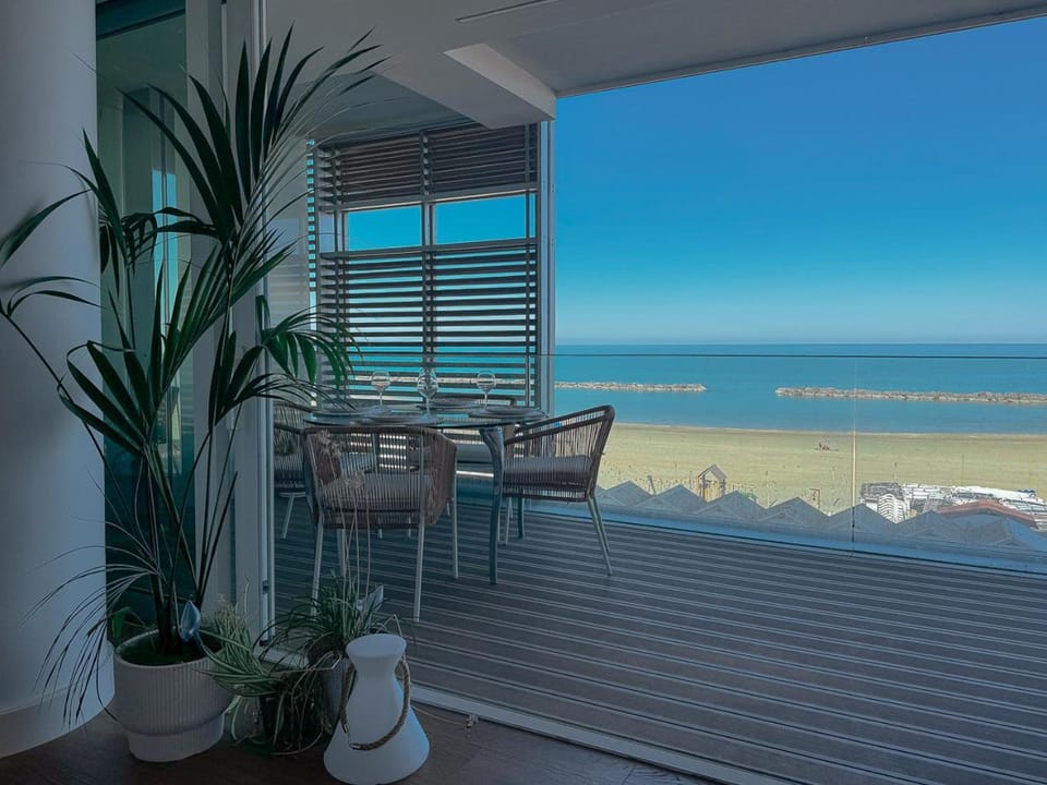 Beachfront, Furnished Terrace & Comfort by Host Hero Apartment in Civitanova Marche