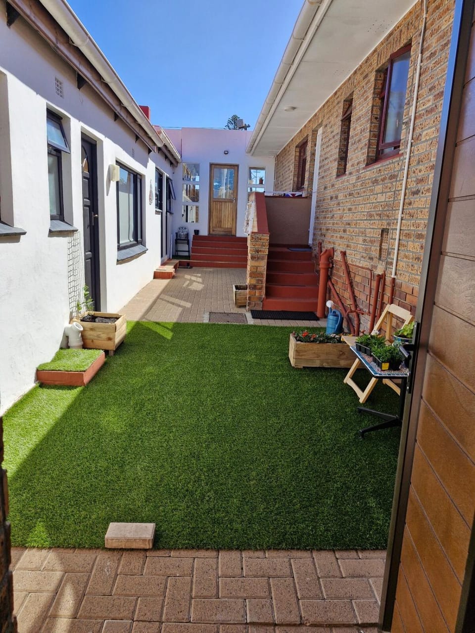 Property building, Patio, Garden view