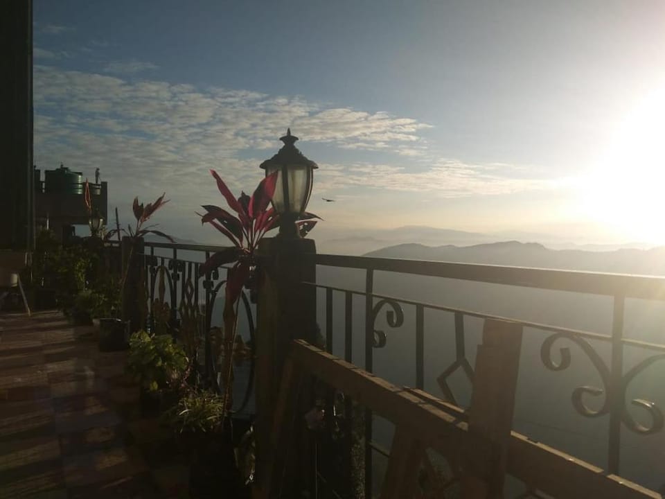 Day, Natural landscape, View (from property/room), Balcony/Terrace, Mountain view, Sunrise