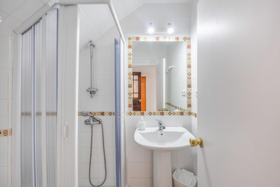 Bathroom, Living room