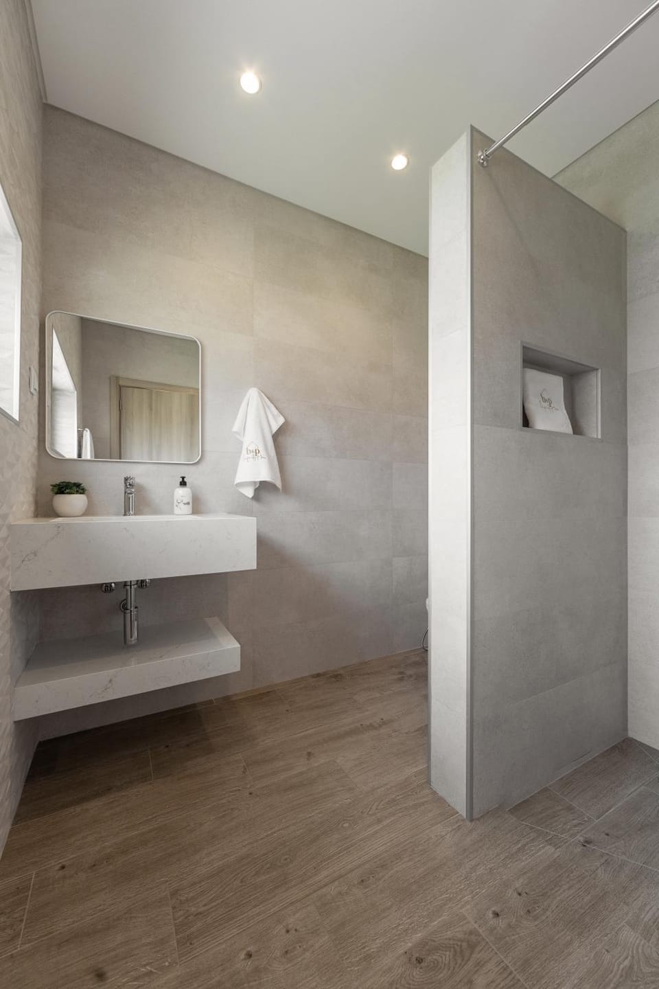 Shower, Bathroom, towels