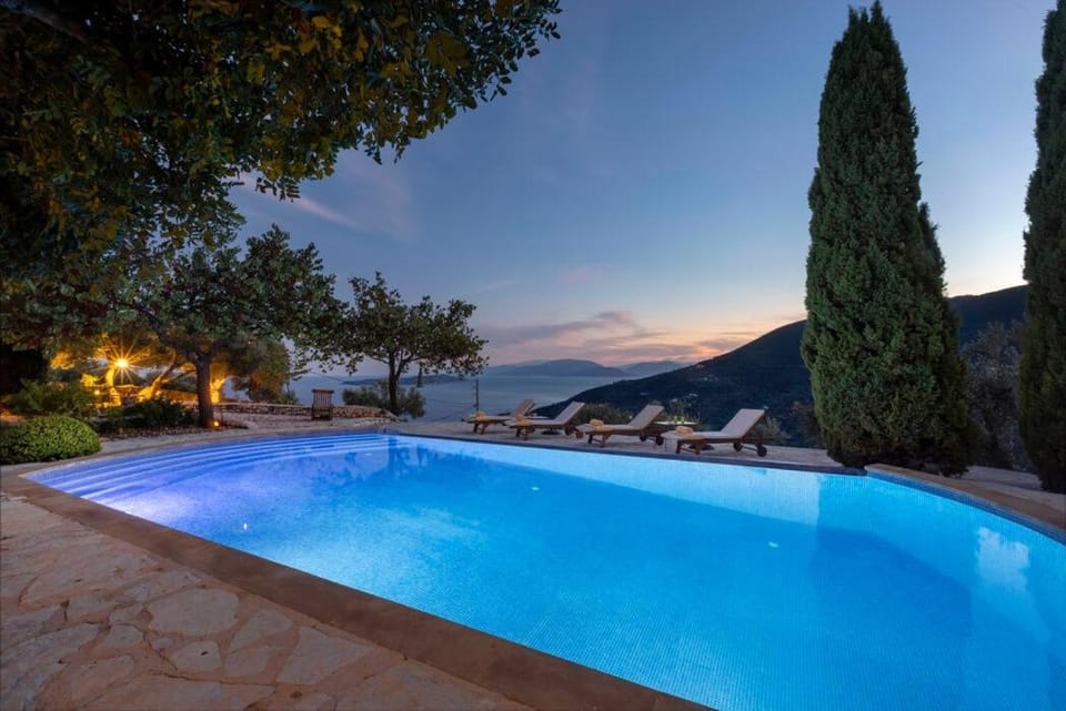 Natural landscape, Mountain view, Pool view, Sea view, Swimming pool