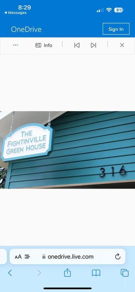 The Fightinville Green House House in Lafayette