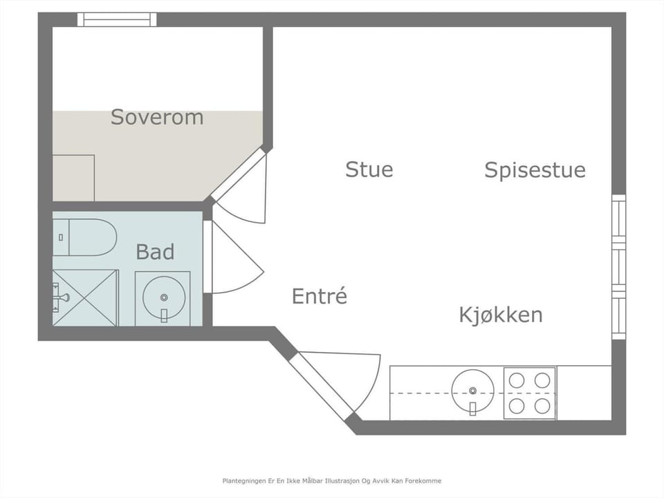 GP33 - Studio Historic Bergen - View Apartment in Bergen