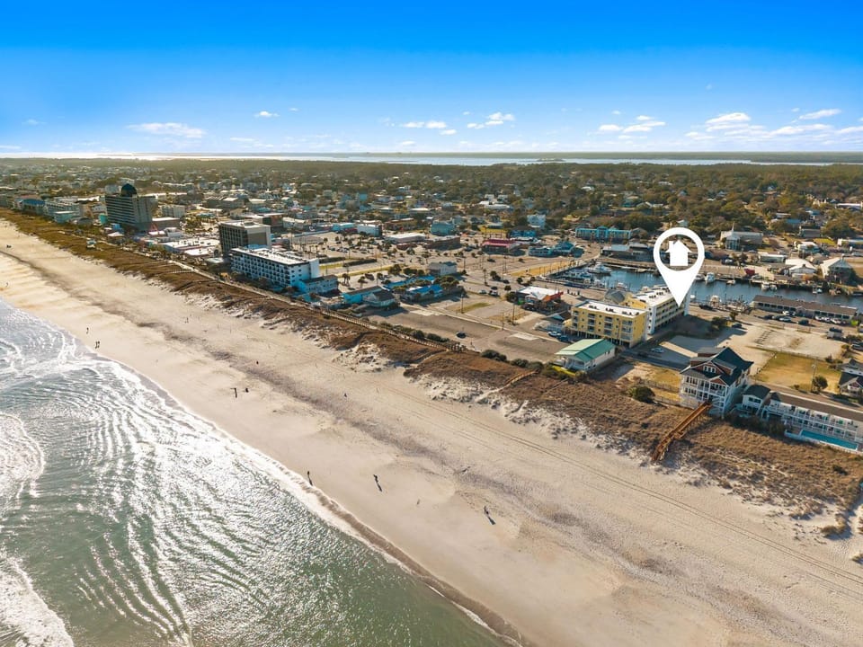 Beach Harbour 11 at The Carolina Beach Boardwalk Villa House in Carolina Beach