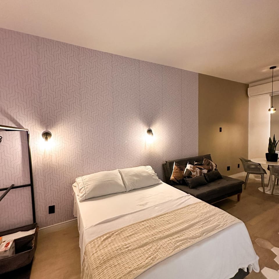 Bed, Living room, Bedroom