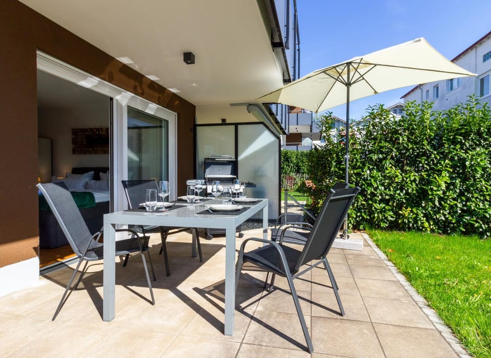 BBQ facilities, Garden, Balcony/Terrace