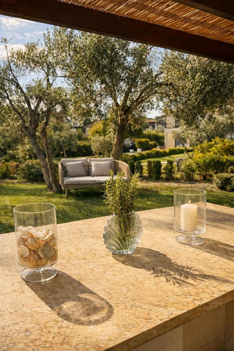 Patio, Day, Garden, Garden view