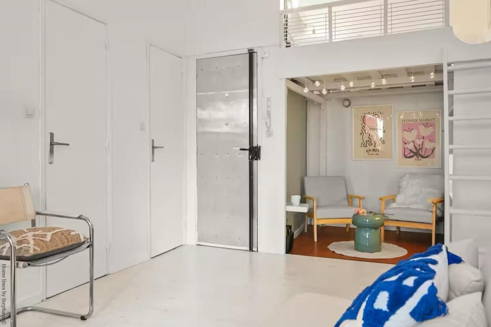 Appartement avec terrasse & mezzanine Cœur du 6ème - La Plaine Apartment in Marseille