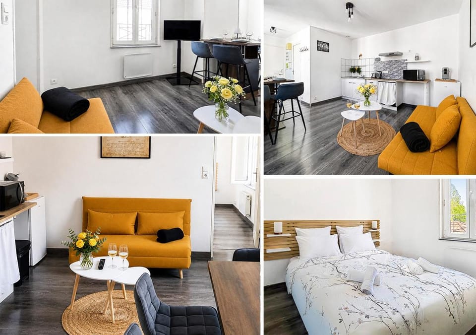 Communal lounge/ TV room, Bed, TV and multimedia, Kitchen or kitchenette, Living room, Photo of the whole room, Bedroom