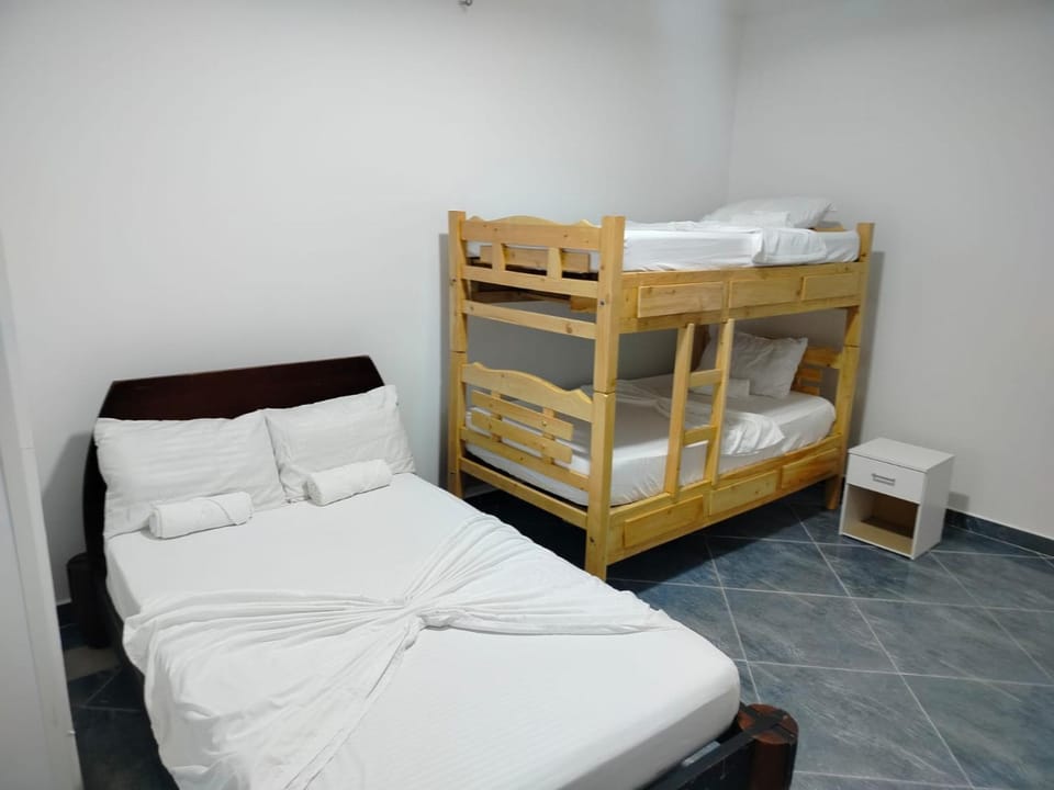 Bed, bunk bed