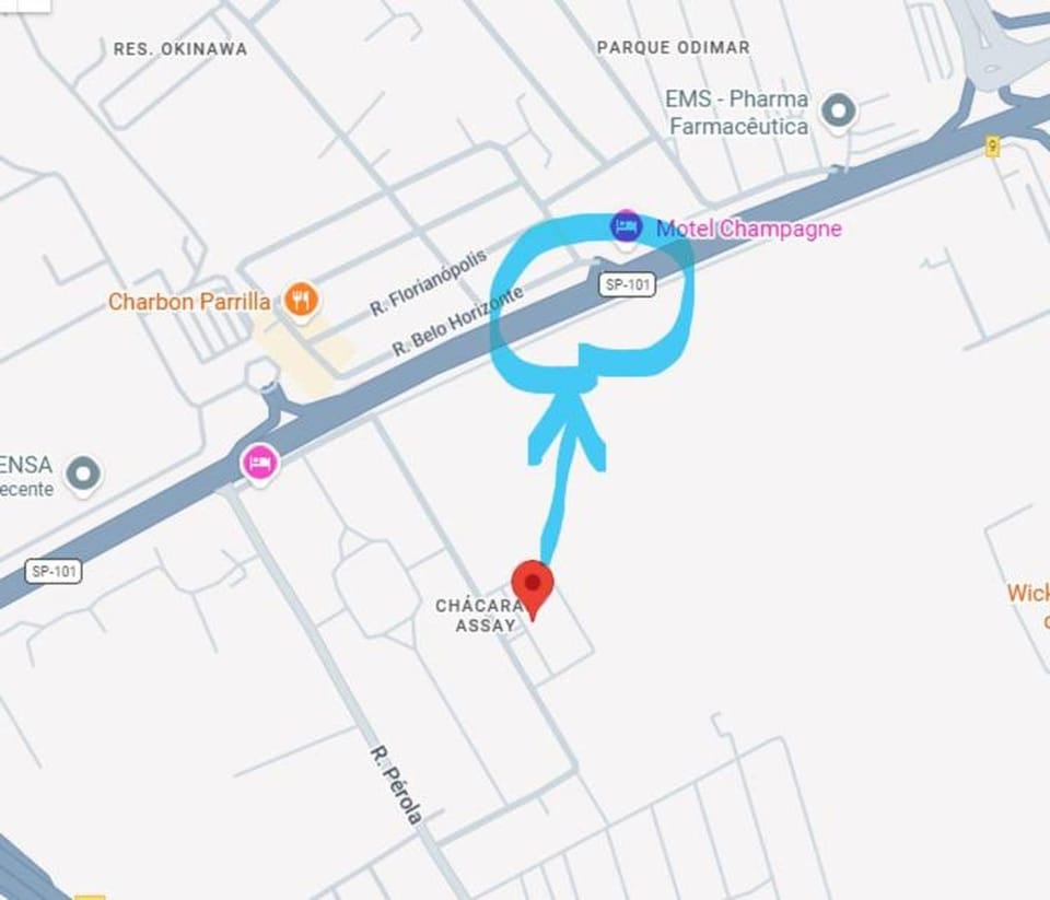 Nearby landmark, Off site, Street view, Street view, Location
