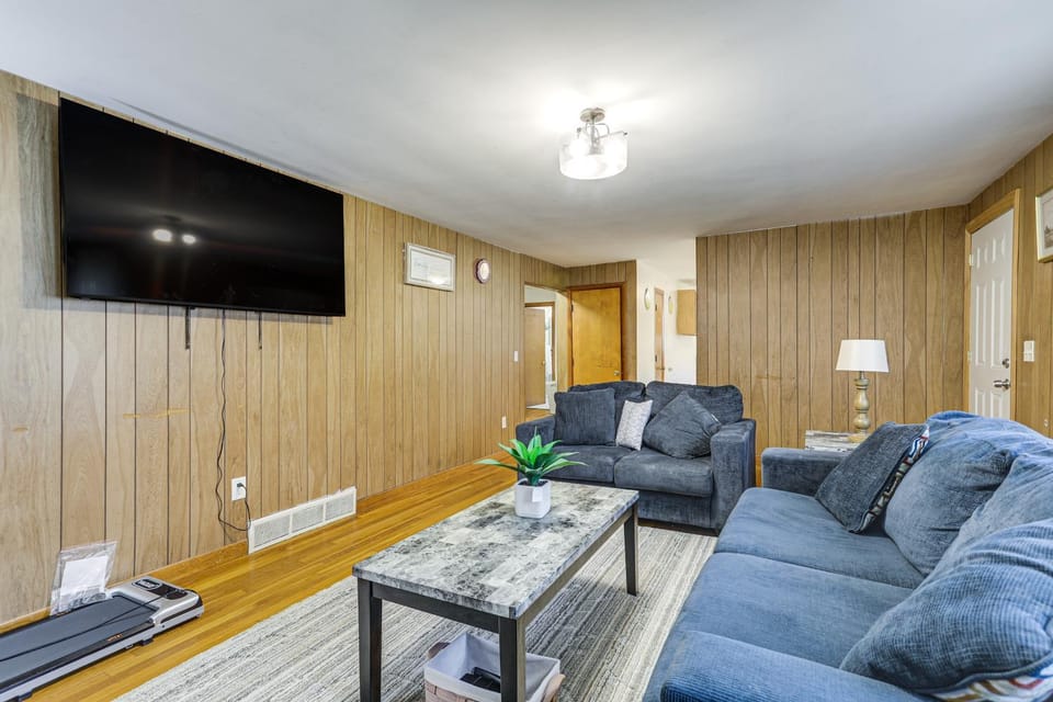 Walk to Shops & Eats! Attleboro Basecamp House in Rhode Island