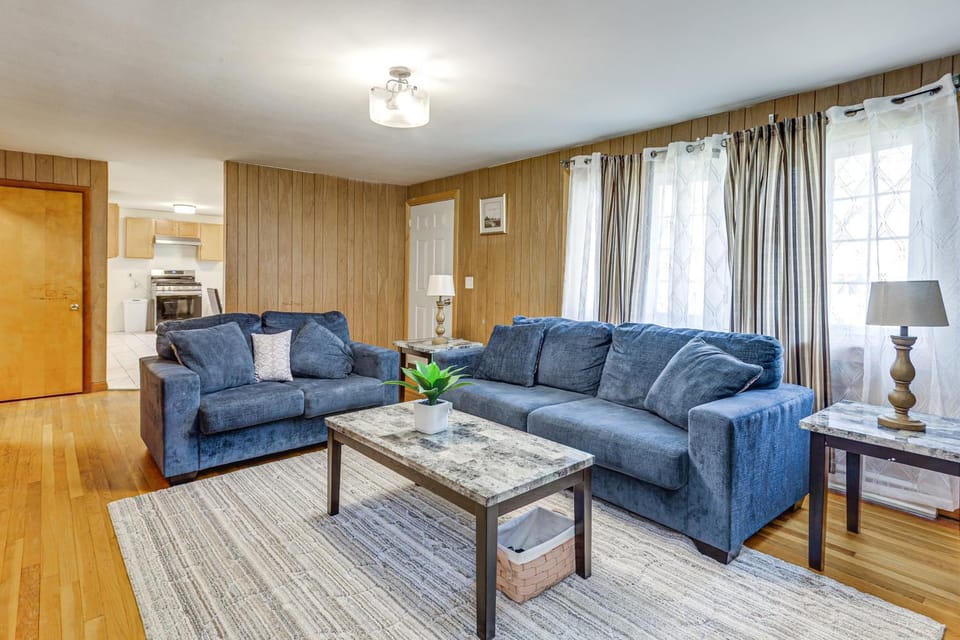 Walk to Shops & Eats! Attleboro Basecamp House in Rhode Island