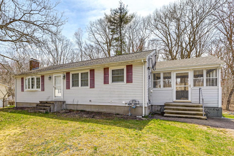 Walk to Shops & Eats! Attleboro Basecamp House in Rhode Island