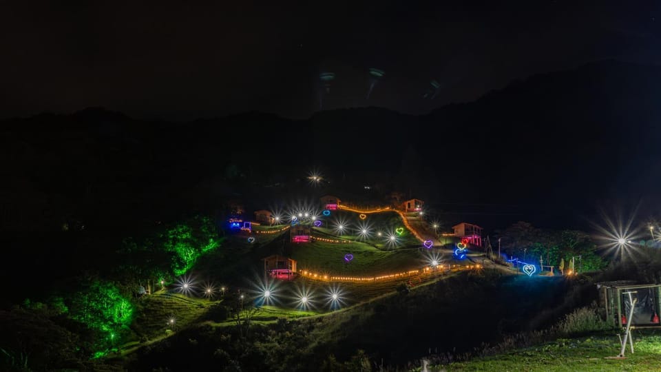 Night, Photo of the whole room