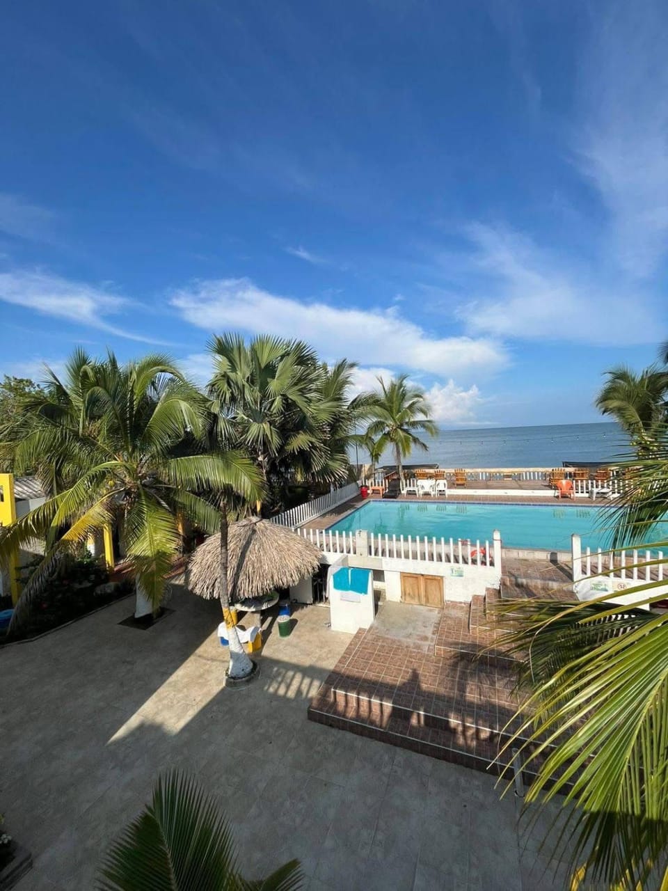 Pool view, Sea view, Swimming pool