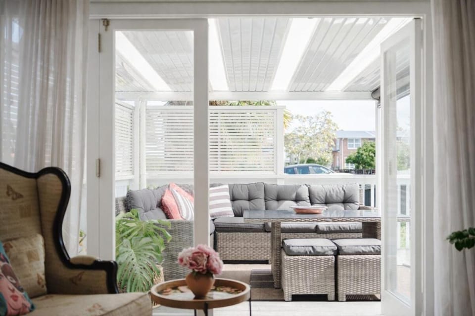 Patio, Living room, Seating area