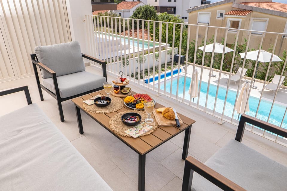 Kožino Bay Lodge - Brand New Seaside Apartments, Heated Pool Apartment in Zadar County