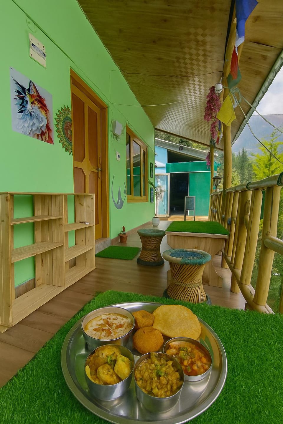 Lee Garden Himalayan Wooden Cottage Kasol Hotel in Himachal Pradesh