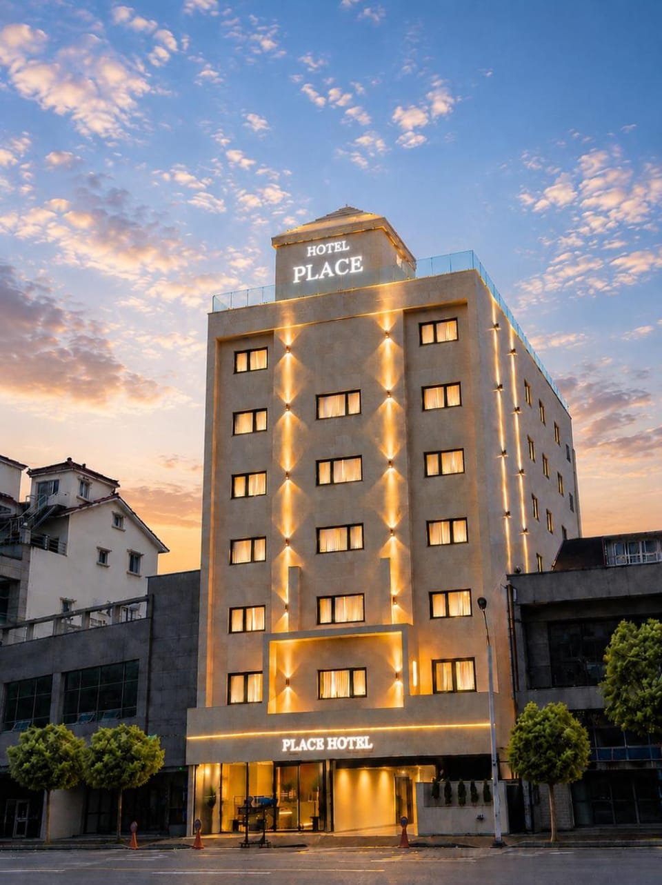 Property building, Facade/entrance