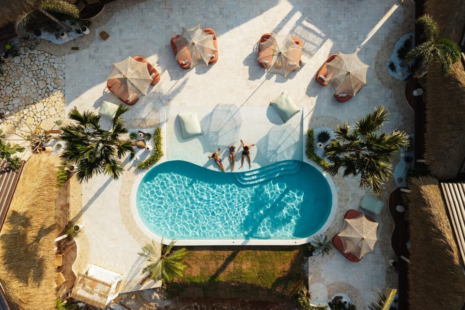Day, People, Pool view, Swimming pool, group of guests, sunbed