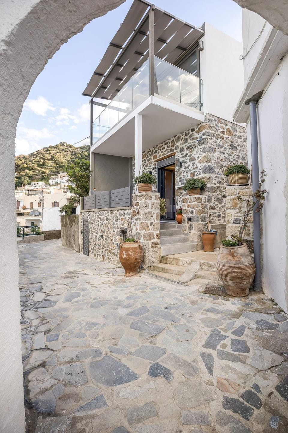 Property building, Patio, Day, Natural landscape