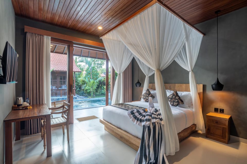 Saptana House Bed and Breakfast in Blahbatuh