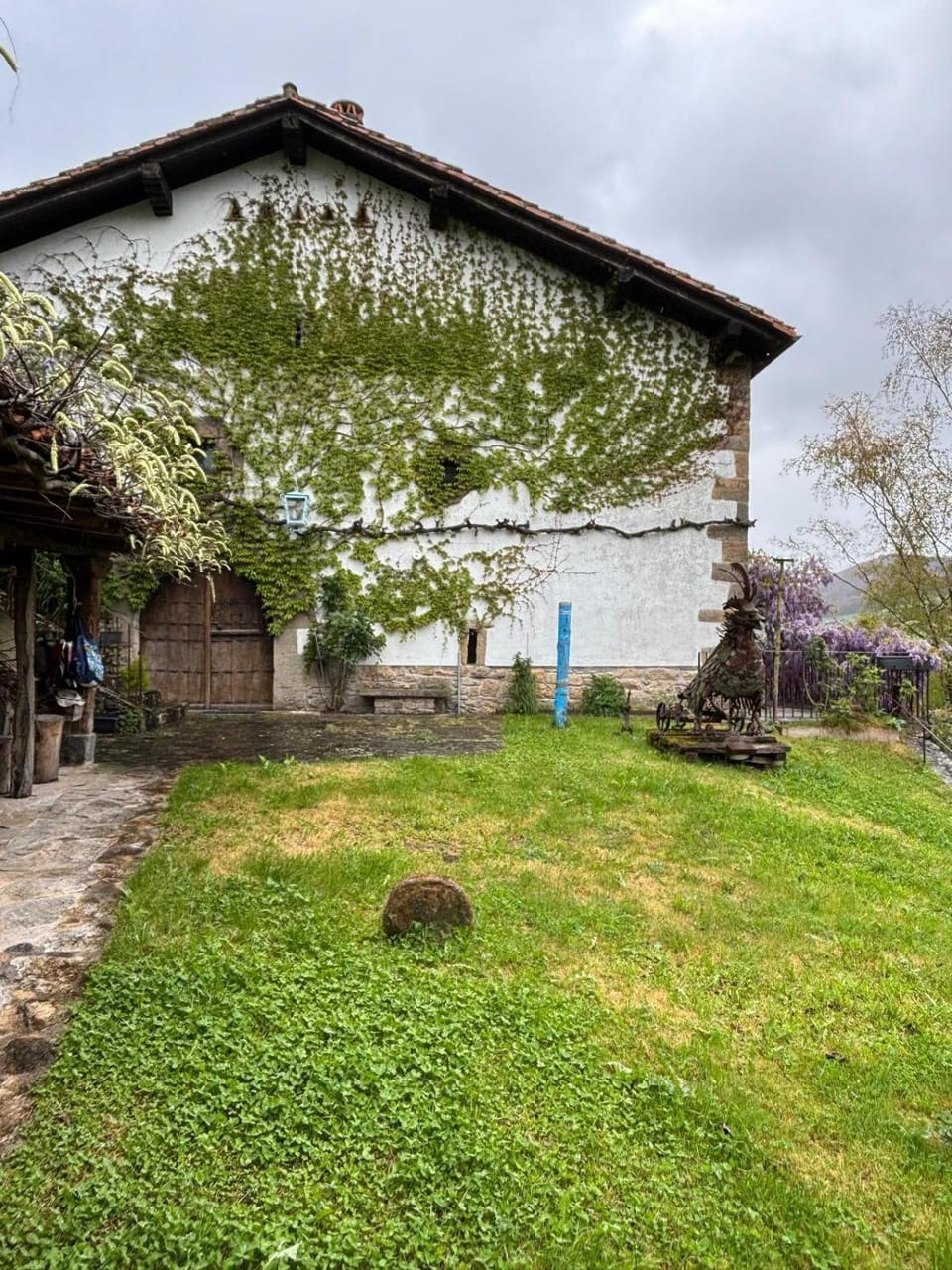 Property building, Garden view