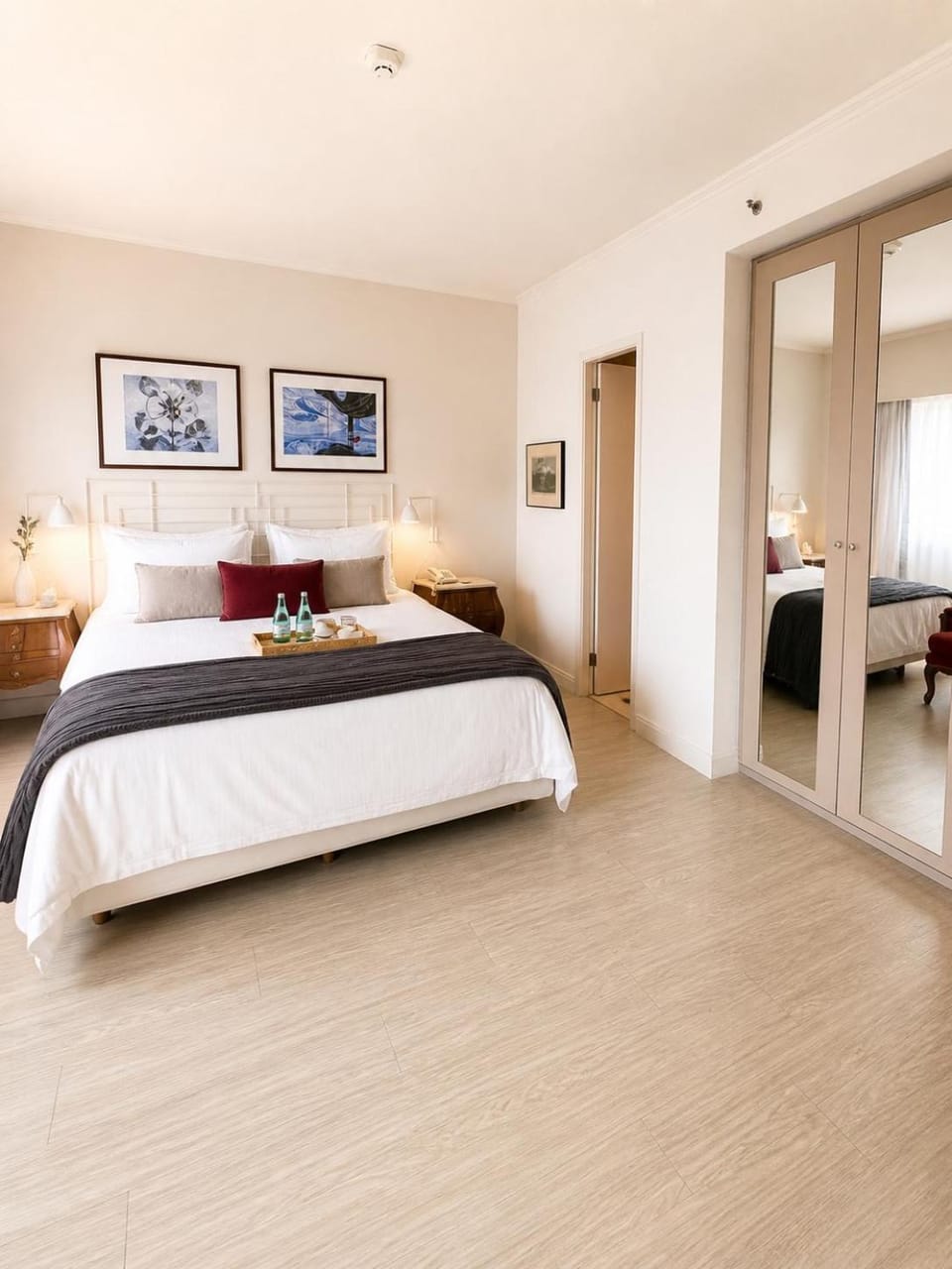 Quarto no Clarion Hotel 5 estrelas Itaim Conforto Apartment in Sao Paulo City