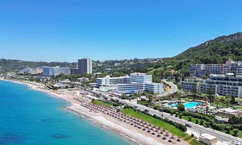 Nearby landmark, Natural landscape, Bird's eye view, City view