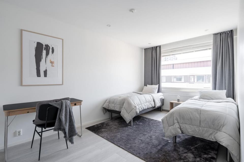 Top Floor Luxury - 2BR Scandi Home in City Center Apartment in Finland