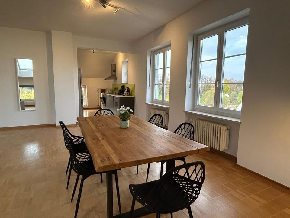 Kitchen or kitchenette, Seating area, Dining area, internet