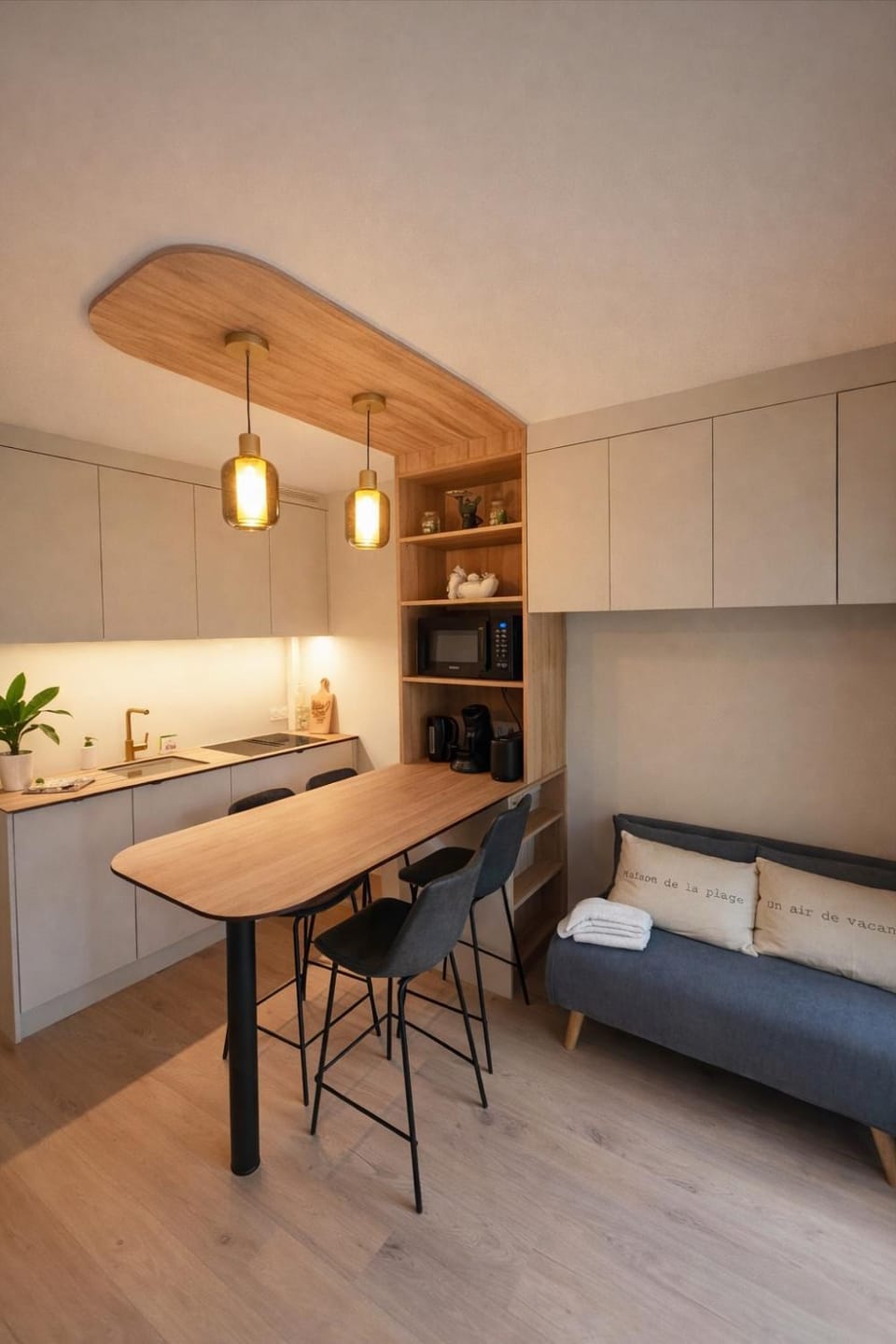 L Ecrin Lajarrige 4 5 pers plage 5 min Terrasse Apartment in La Baule-Escoublac