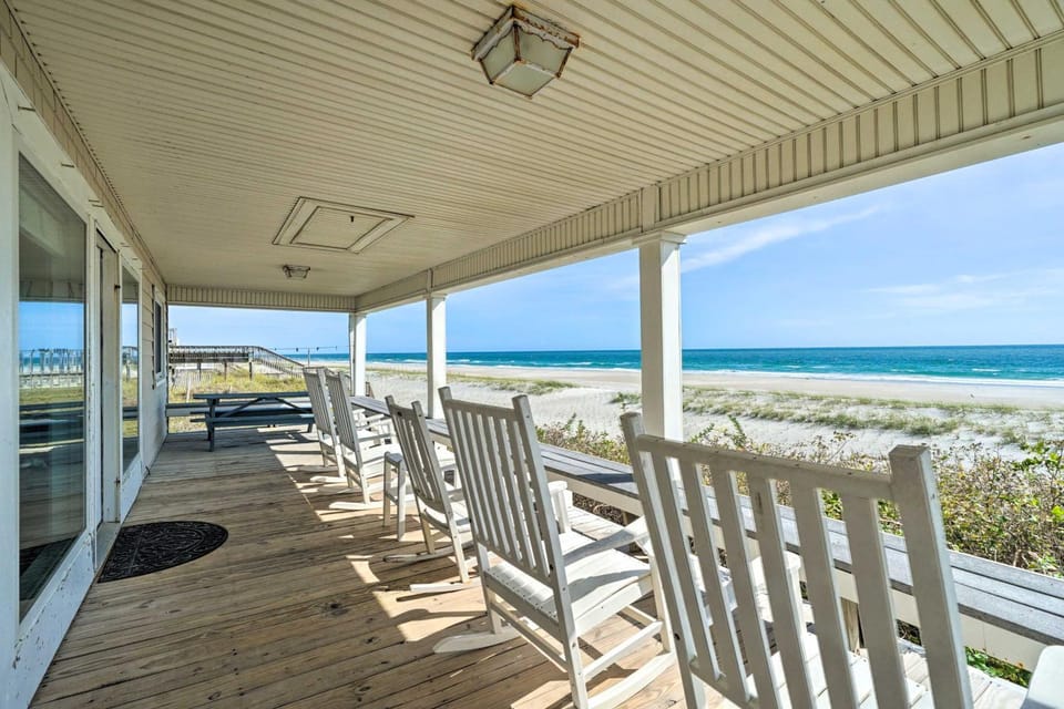 2-Home Bundle in Topsail w/ Beach Access & Dock! House in Topsail Beach