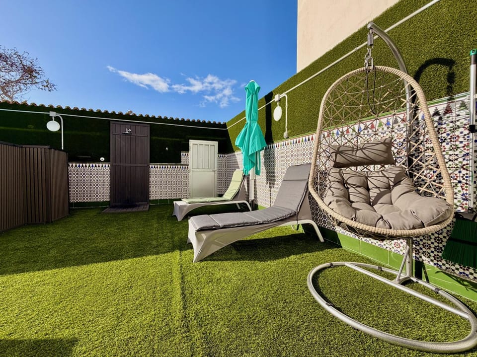 Patio, Garden, Garden view