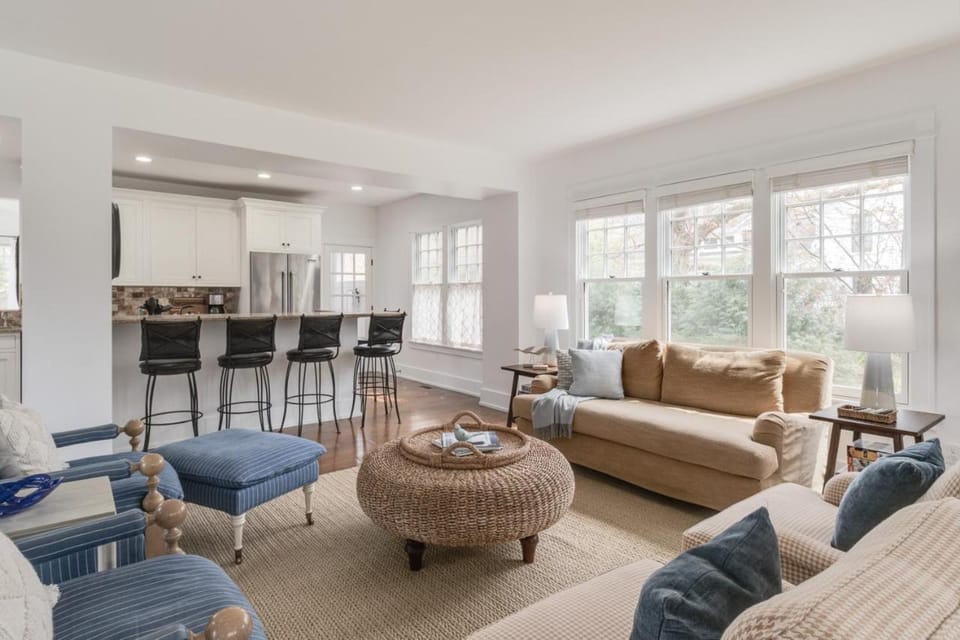 Downtown Retreat with Cottage & Private Yard House in Saugatuck