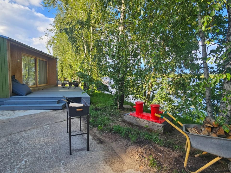 Property building, Patio, BBQ facilities, Garden view
