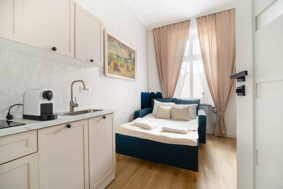 Modern Studio Warszawska w historycznej kamienicy Apartment in Greater Poland Voivodeship