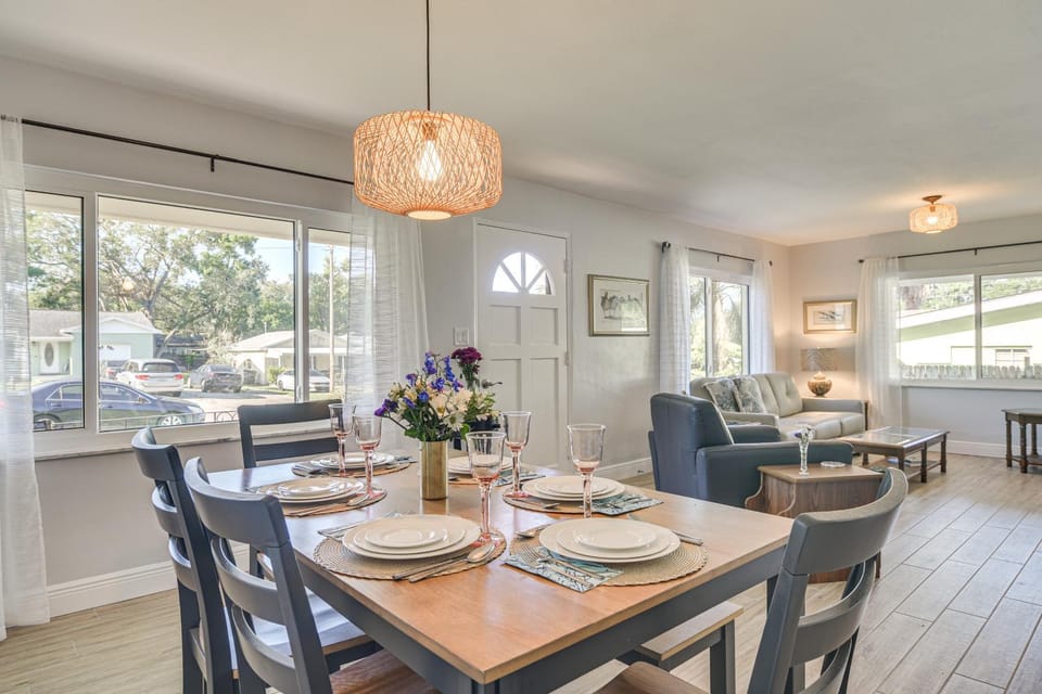 Beach-Hop, Bike & BBQ! Clearwater Home w/ Yard House in Florida