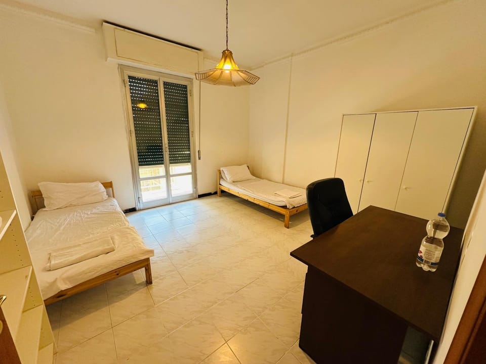 Double and Triple Rooms near Principe Station Shared Bathroom Bed and Breakfast in Genoa