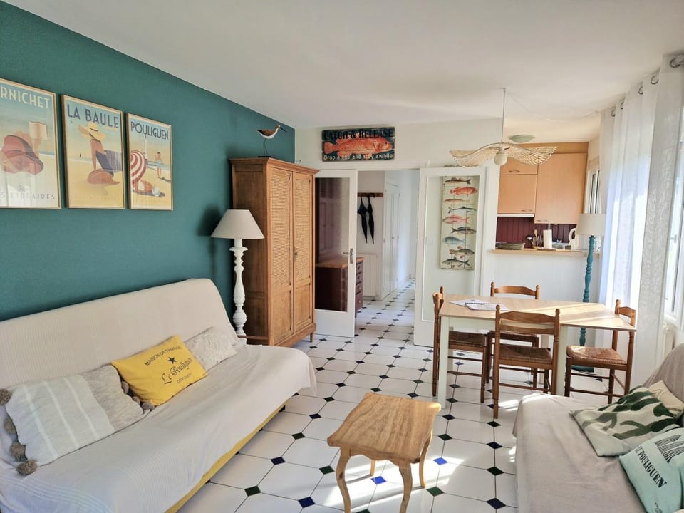 Cosy T2 Port & plage jardin privatif Le Pouliguen Apartment in Le Pouliguen