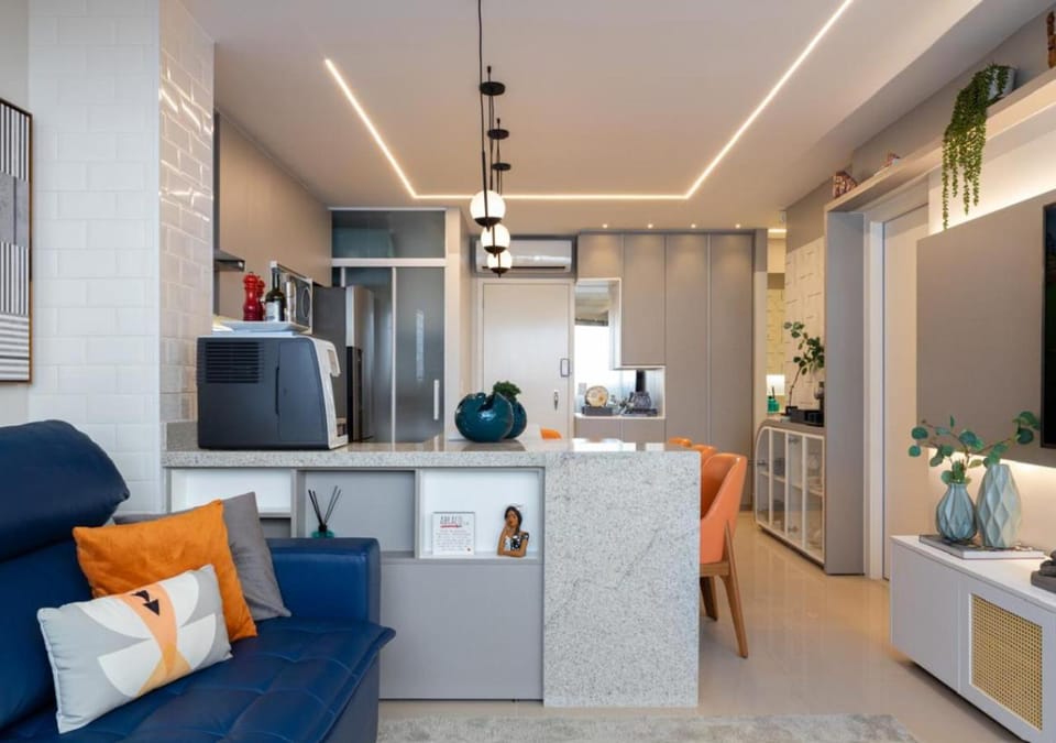 TV and multimedia, Kitchen or kitchenette, Living room, Dining area